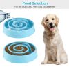 Slow Feeder Healthy Dog Bowl Happy Hunting Fun Puzzle Maze Bowl For Water Food 7.68In In Diameter 10.5Oz In Capacity For Small Medium Dogs