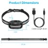 Wireless Gps Dog Fence Rechargeable Ipx7 Waterproof Electric Dog Collar 98-3280Ft Radius Pet Containment System Outdoor For Small Medium Large Dogs
