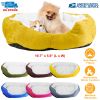 Pet Dog Bed Soft Warm Fleece Puppy Cat Bed Dog Cozy Nest Sofa Bed Cushion For S/M Dog