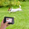 990Ft Radius Dog Training Collar Wireless Fence Ipx6 Waterproof Pet Beep Vibration Electric Shock Fence System 3 Channels Rechargeable Transmitter Rec