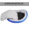 Pet Dog Bed Soft Warm Fleece Puppy Cat Bed Dog Cozy Nest Sofa Bed Cushion For S/M Dog